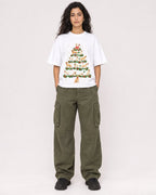Mockup Boxy Heavyweight Tee White female full-body 07
