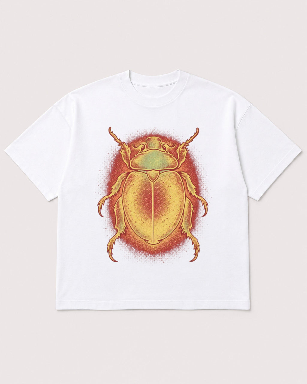 Mockup Boxy Heavyweight Tee White product