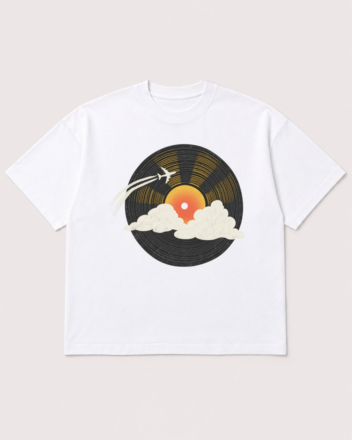 Mockup Boxy Heavyweight Tee White product