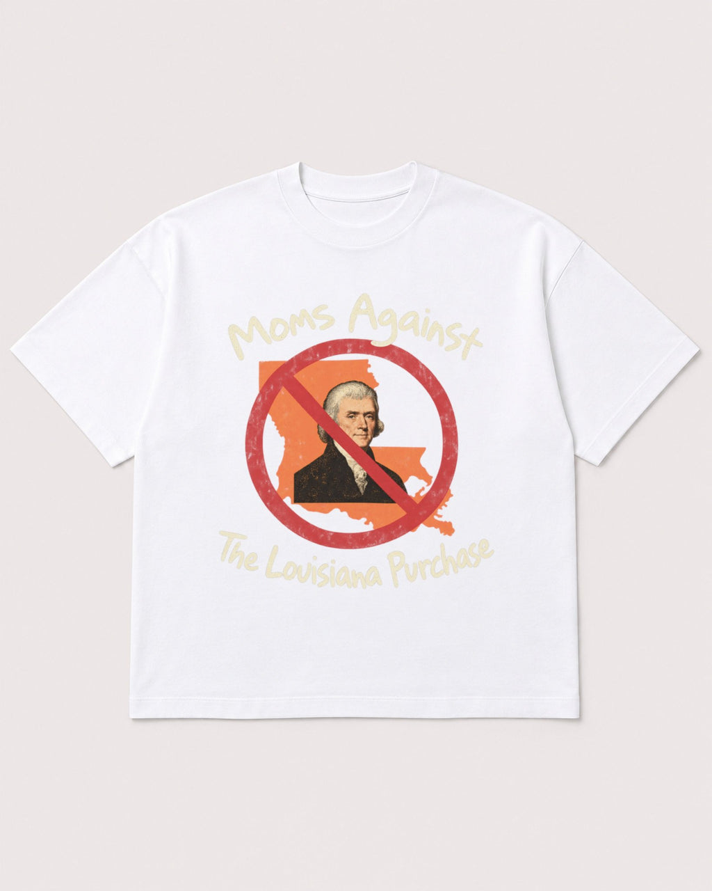 Mockup Boxy Heavyweight Tee White product