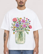 Mockup Boxy Heavyweight Tee White male close-up 12