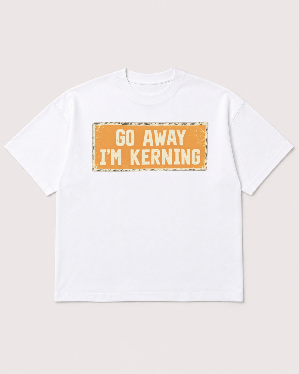 Mockup Boxy Heavyweight Tee White product