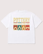 Mockup Boxy Heavyweight Tee White product