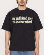 Mockup Boxy Heavyweight Tee Black male close-up 02