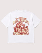 Mockup Boxy Heavyweight Tee White product