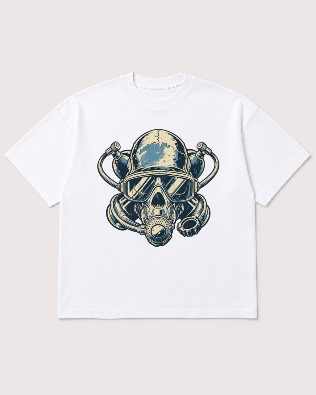 Mockup Boxy Heavyweight Tee White product