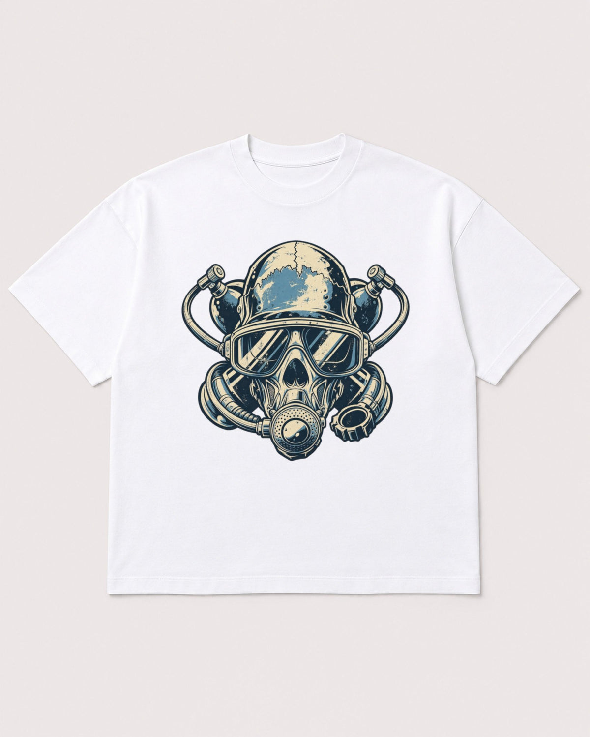Mockup Boxy Heavyweight Tee White product