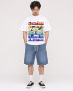 Mockup Boxy Heavyweight Tee White male full-body 03