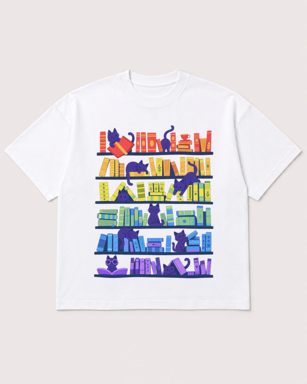 Mockup Boxy Heavyweight Tee White product