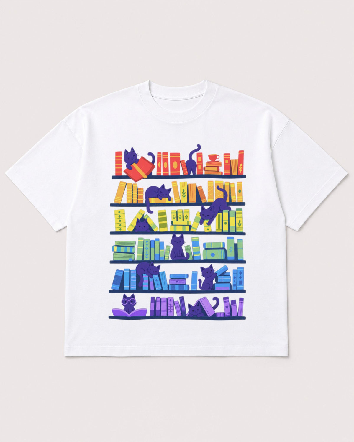 Mockup Boxy Heavyweight Tee White product