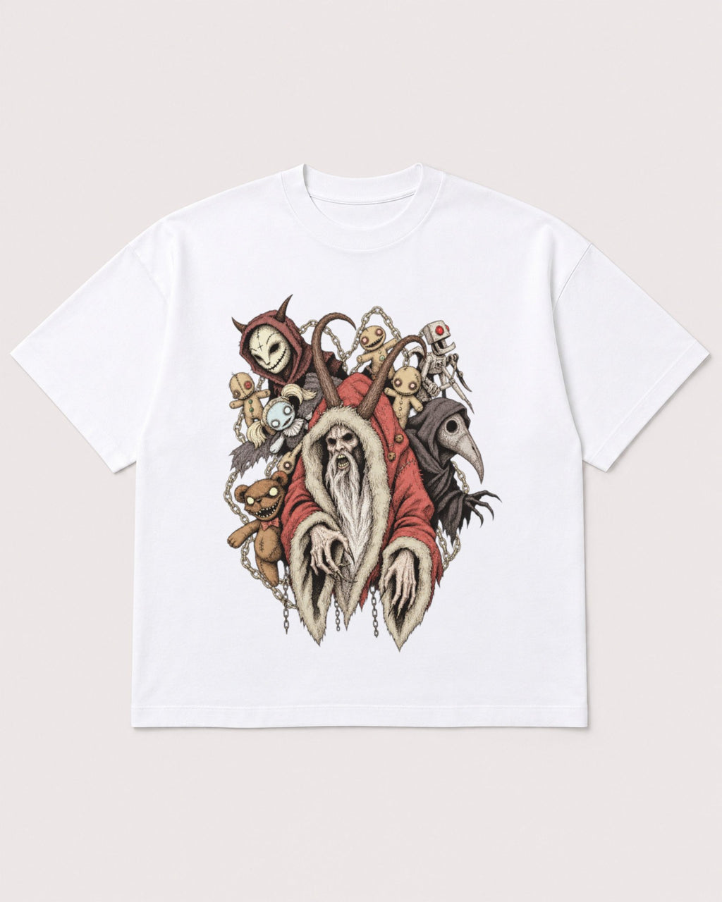 Mockup Boxy Heavyweight Tee White product