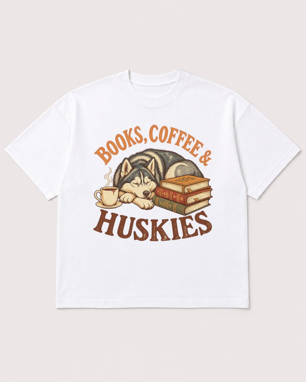 Mockup Boxy Heavyweight Tee White product