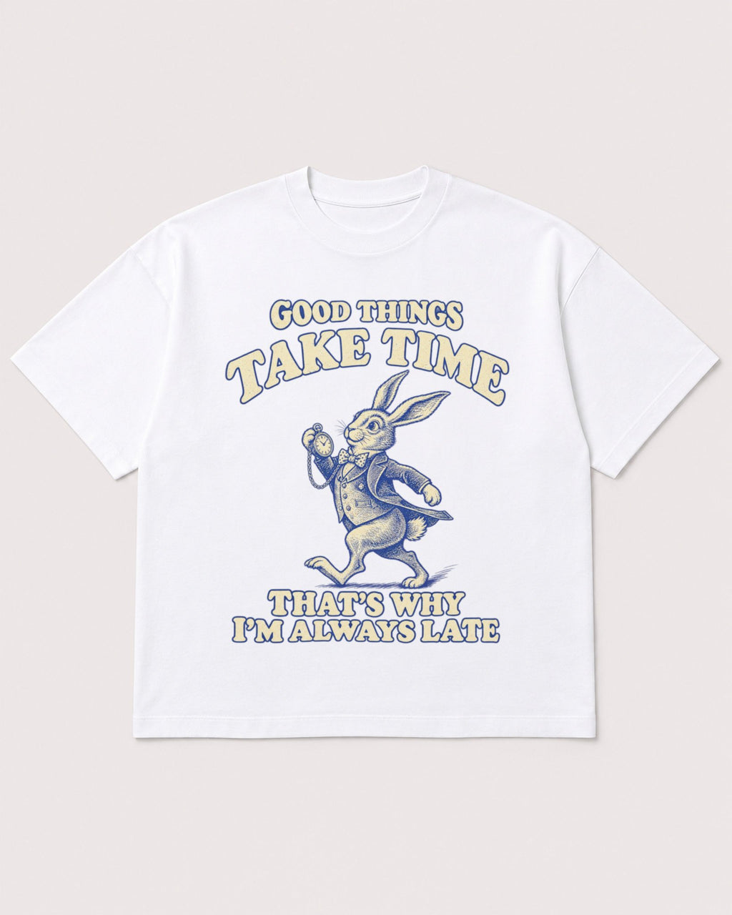 Mockup Boxy Heavyweight Tee White product