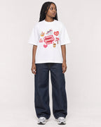 Mockup Boxy Heavyweight Tee White female full-body 04