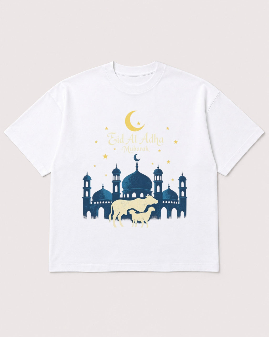 Mockup Boxy Heavyweight Tee White product