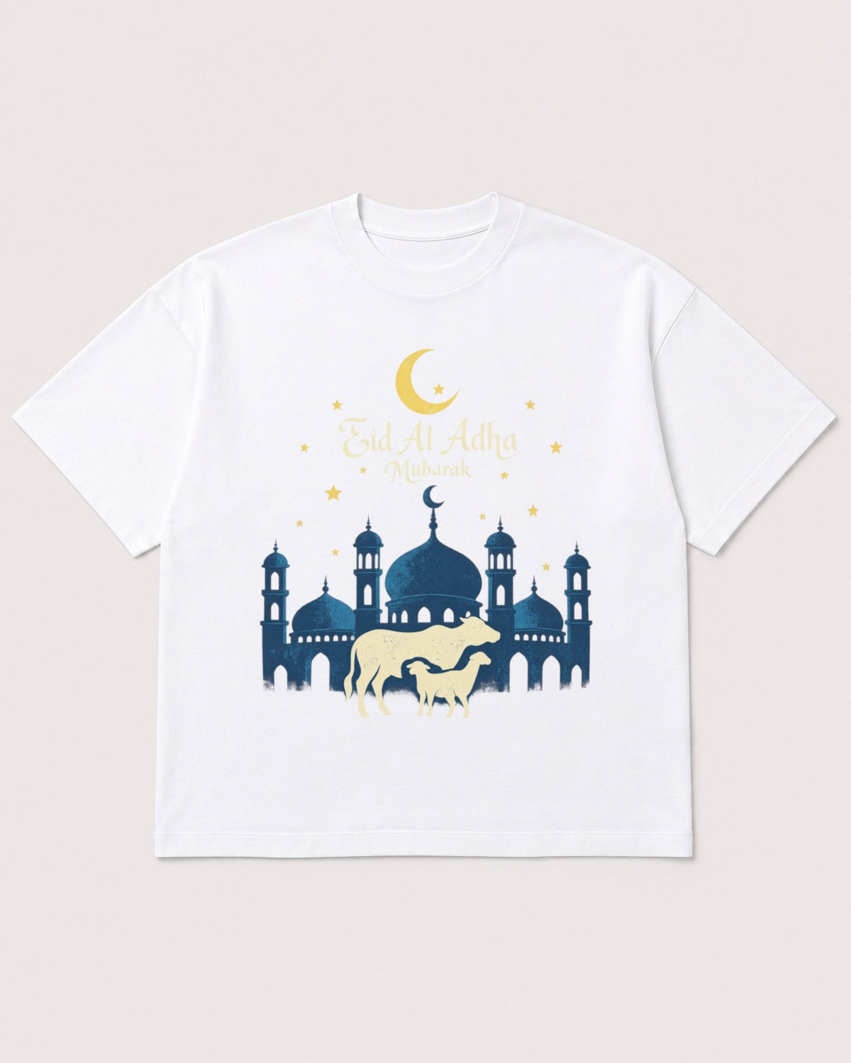 Mockup Boxy Heavyweight Tee White product