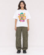 Mockup Boxy Heavyweight Tee White female full-body 02
