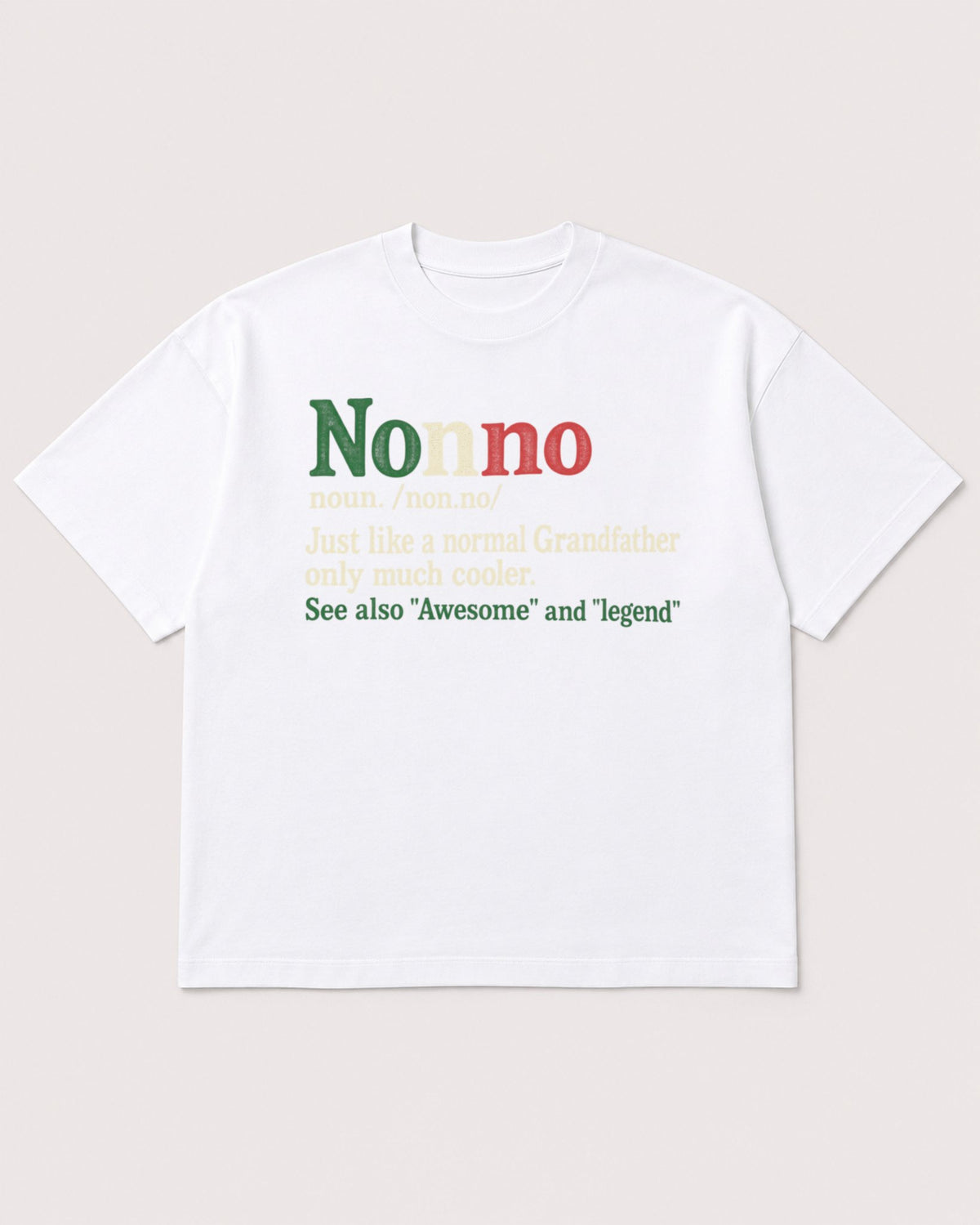 Mockup Boxy Heavyweight Tee White product