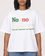 Mockup Boxy Heavyweight Tee White female close-up 15