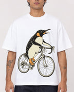Mockup Boxy Heavyweight Tee White male close-up 06