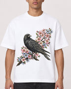 Mockup Boxy Heavyweight Tee White male close-up 20