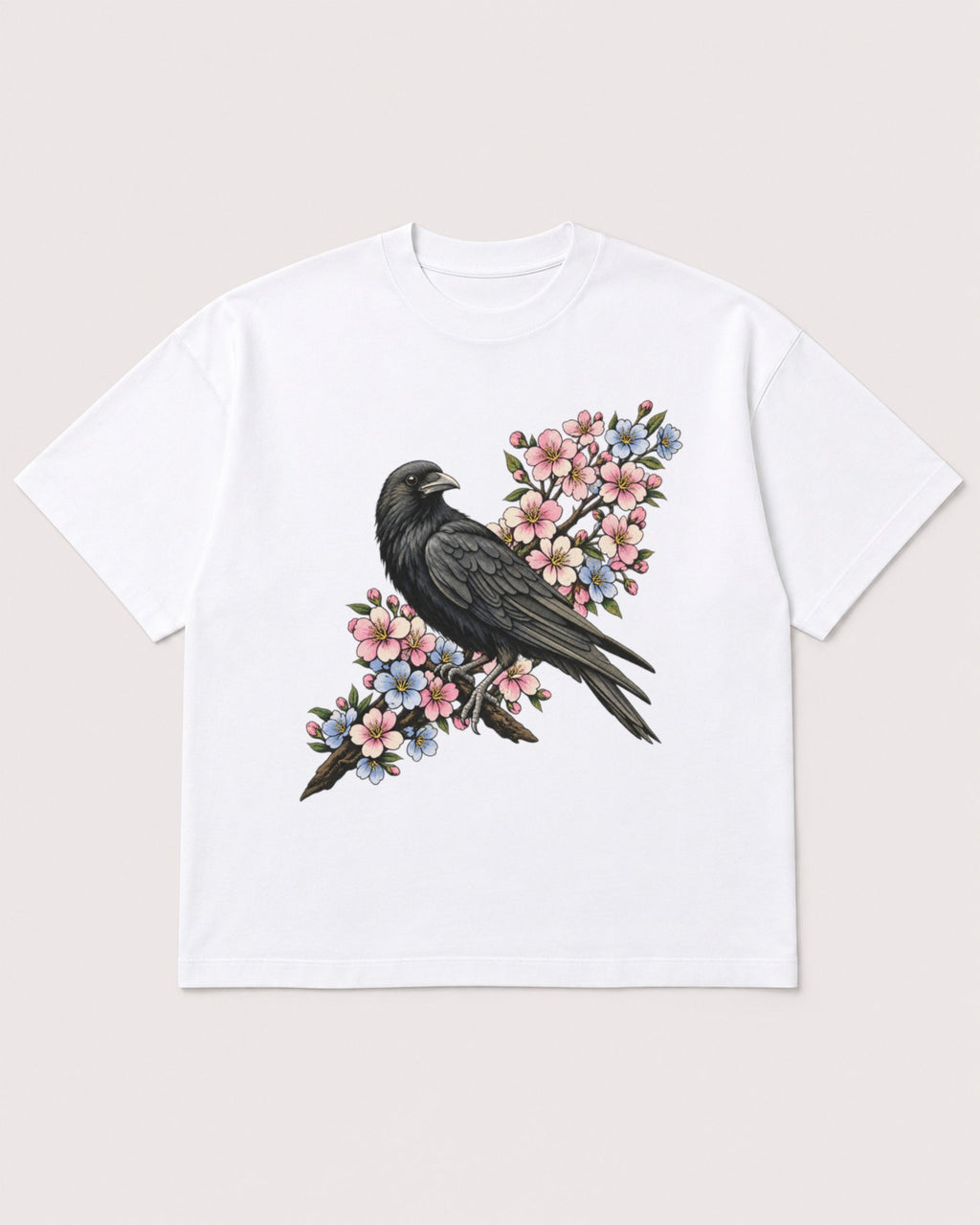 Mockup Boxy Heavyweight Tee White product