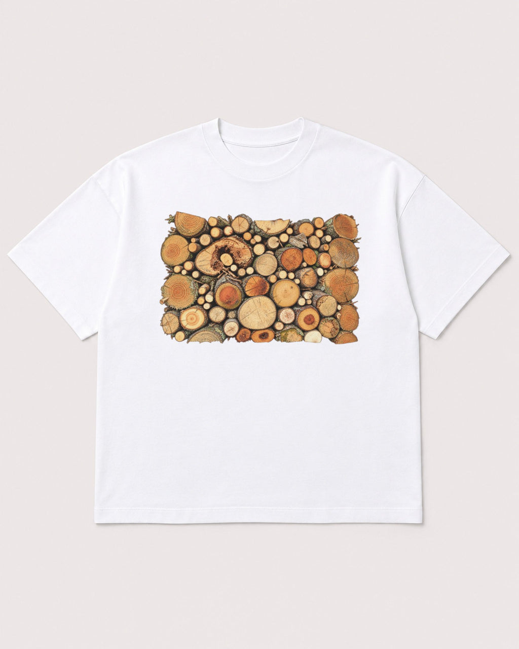 Mockup Boxy Heavyweight Tee White product