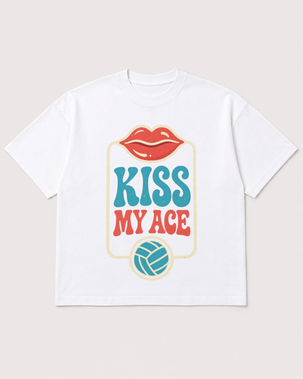 Mockup Boxy Heavyweight Tee White product