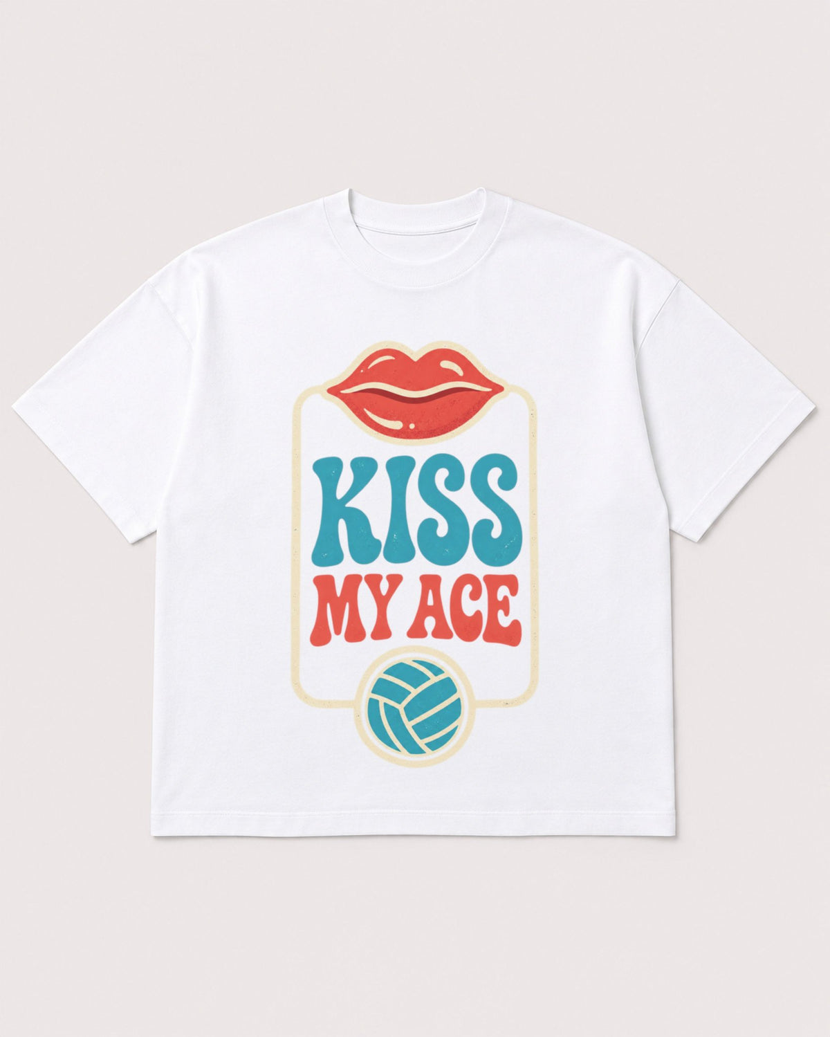 Mockup Boxy Heavyweight Tee White product
