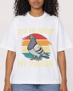 Mockup Boxy Heavyweight Tee White female close-up 05