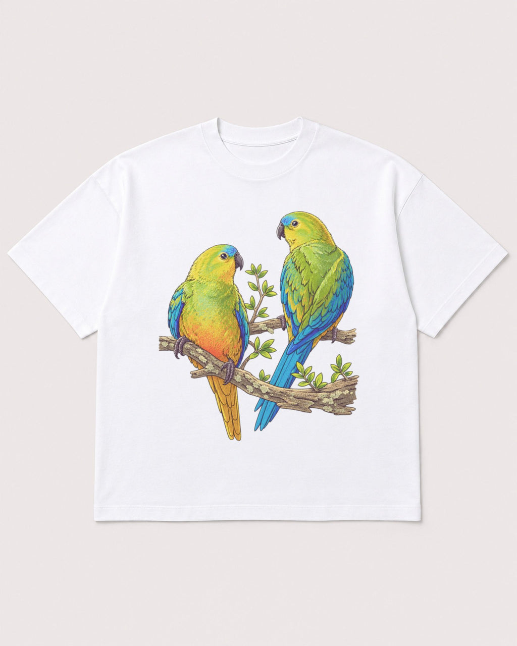 Mockup Boxy Heavyweight Tee White product