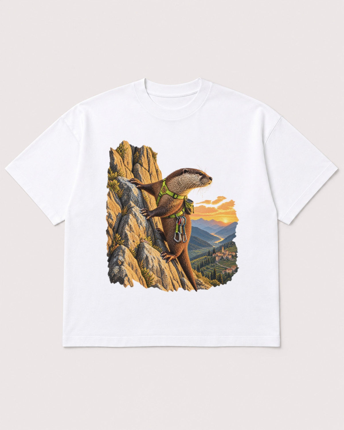 Mockup Boxy Heavyweight Tee White product