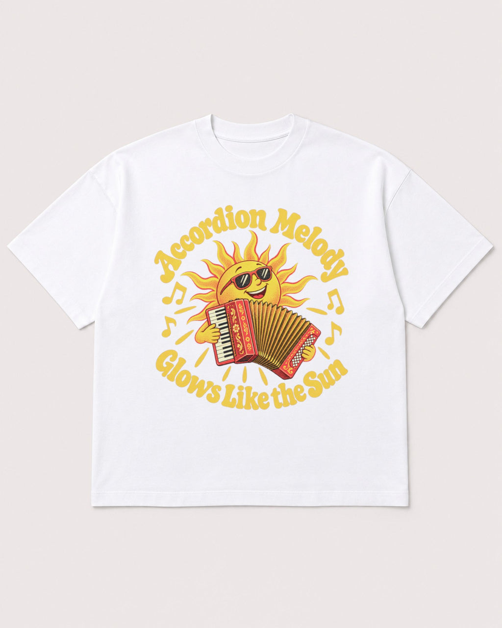Mockup Boxy Heavyweight Tee White product