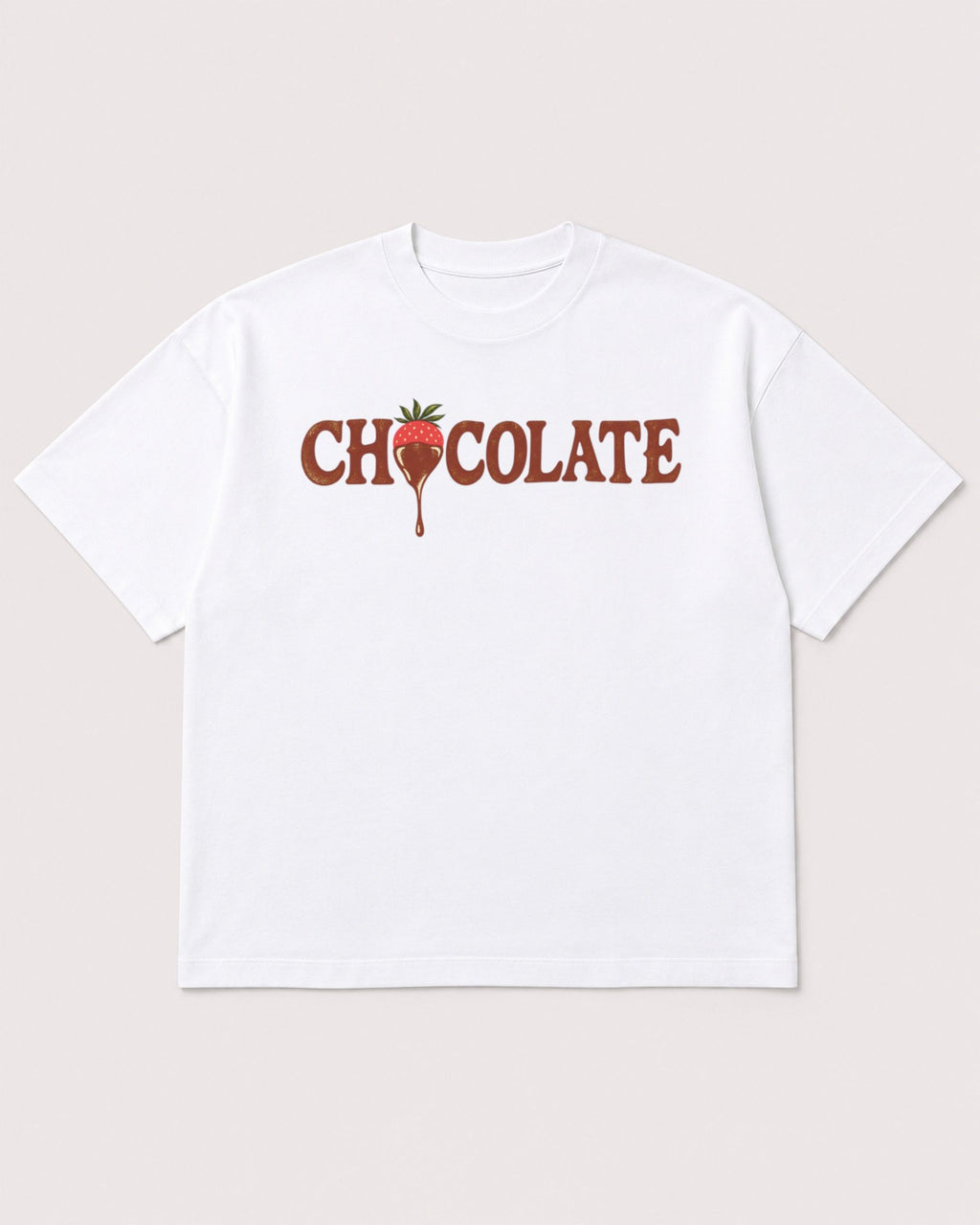Mockup Boxy Heavyweight Tee White product