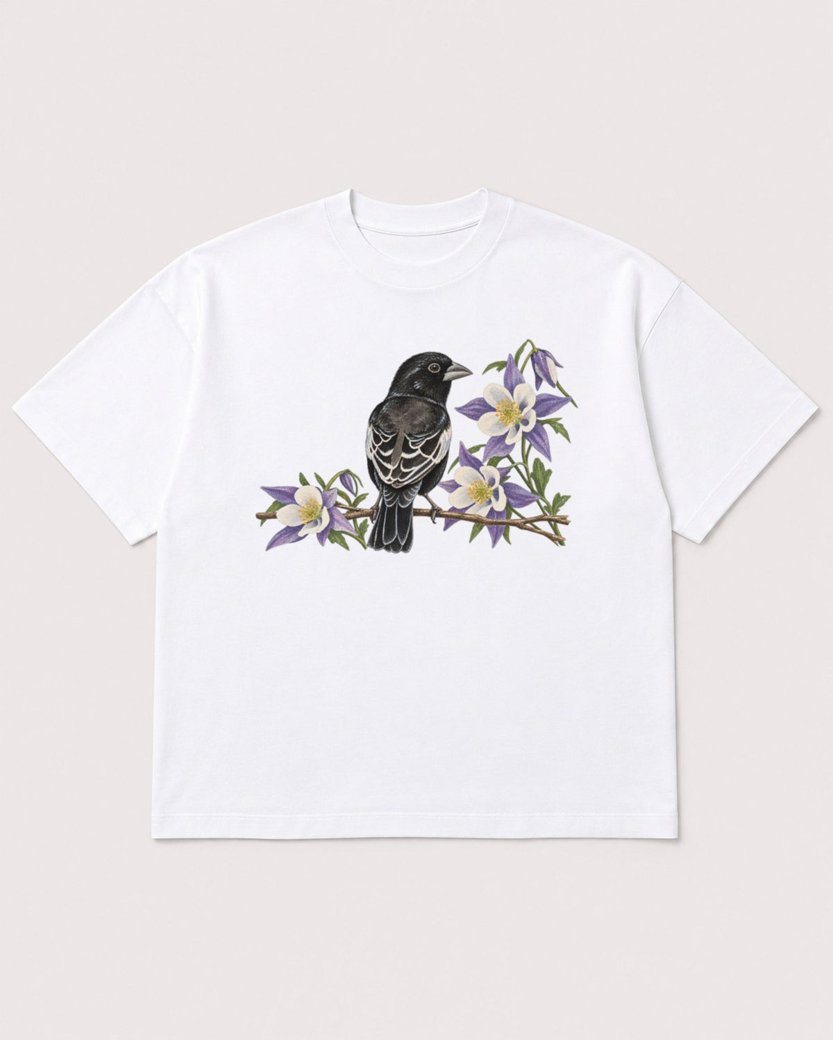 Mockup Boxy Heavyweight Tee White product