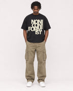 Mockup Boxy Heavyweight Tee Black male full-body 04
