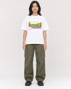Mockup Boxy Heavyweight Tee White female full-body 22