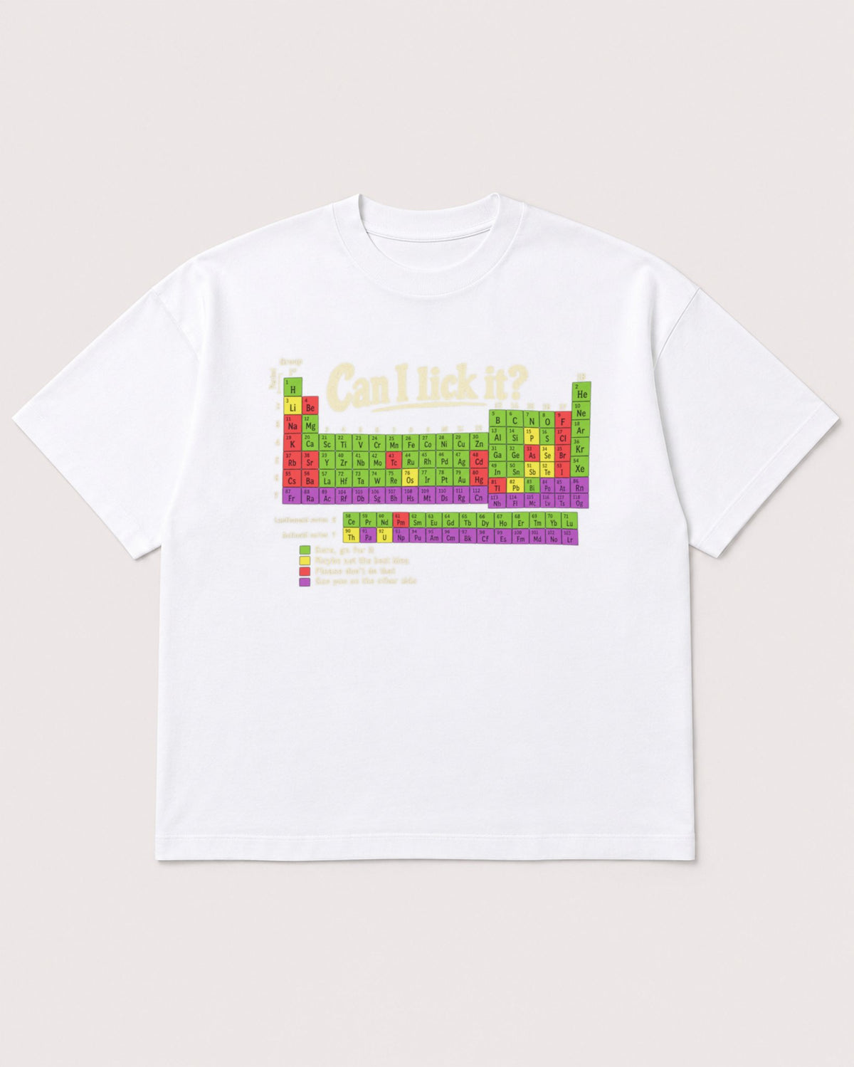 Mockup Boxy Heavyweight Tee White product