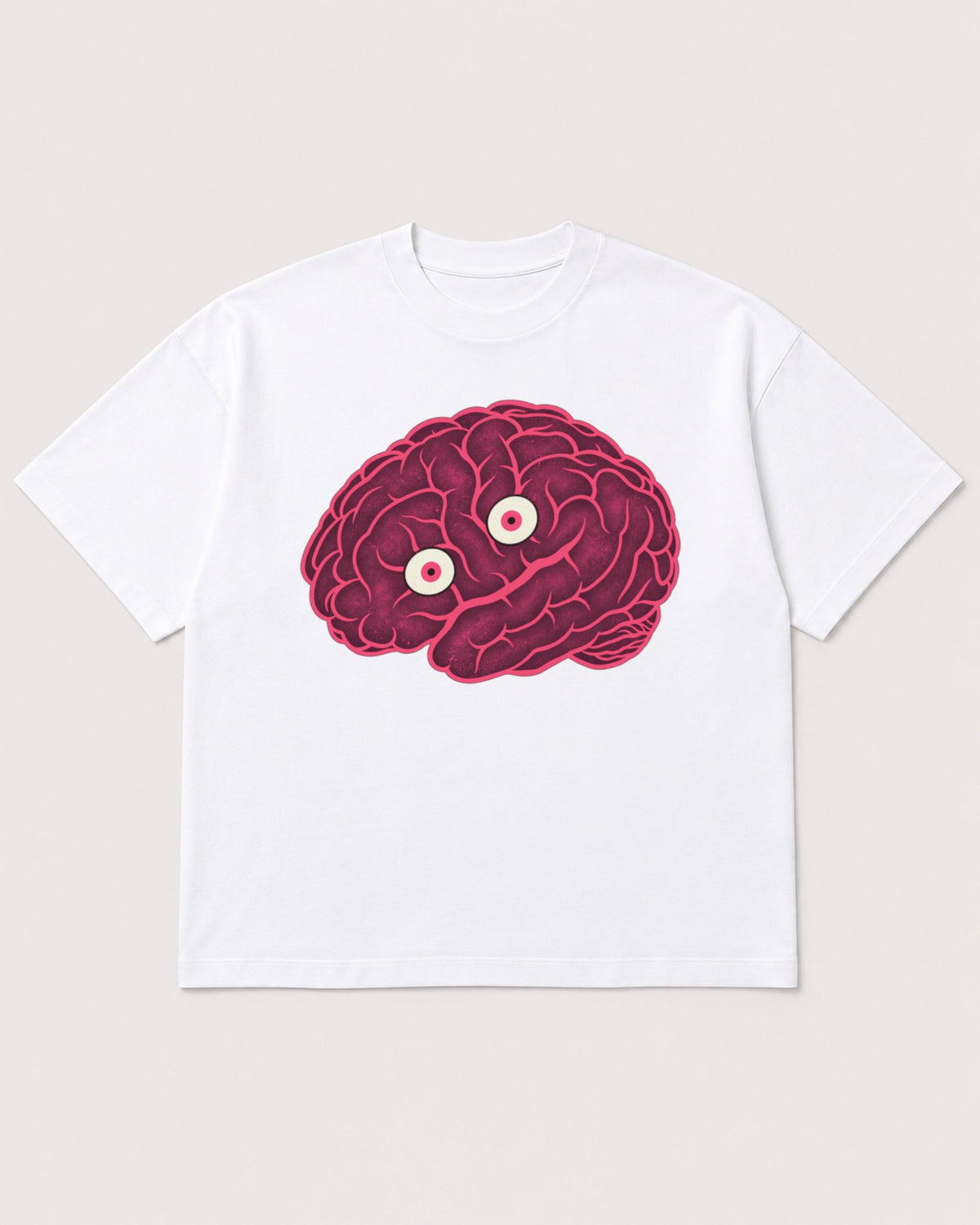 Mockup Boxy Heavyweight Tee White product