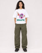 Mockup Boxy Heavyweight Tee White female full-body 07