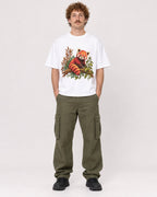 Mockup Boxy Heavyweight Tee White male full-body 09