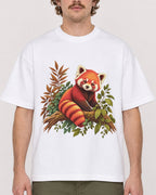 Mockup Boxy Heavyweight Tee White male close-up 09