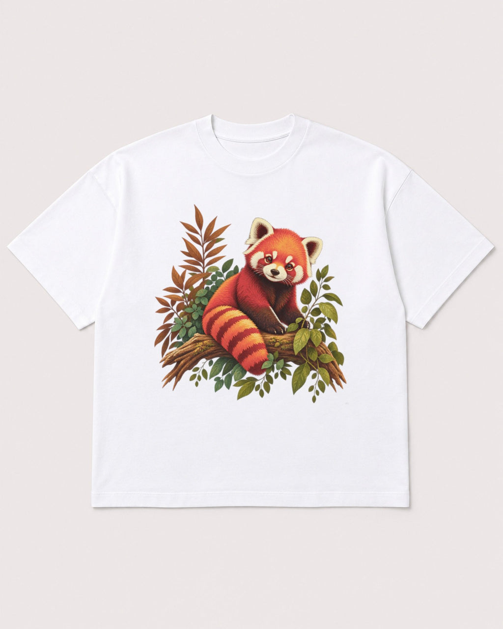 Mockup Boxy Heavyweight Tee White product