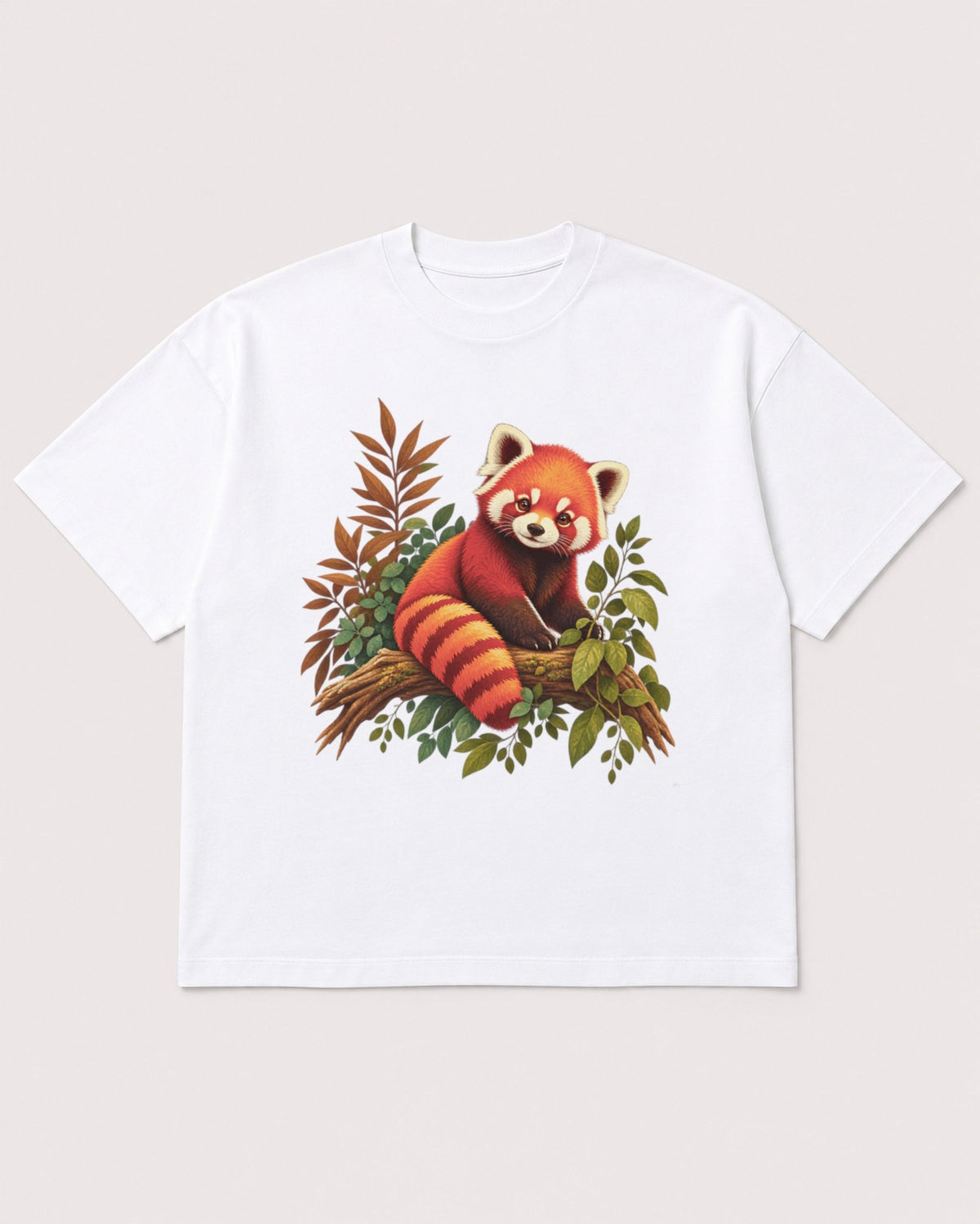 Mockup Boxy Heavyweight Tee White product