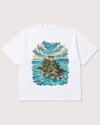 Mockup Boxy Heavyweight Tee White product