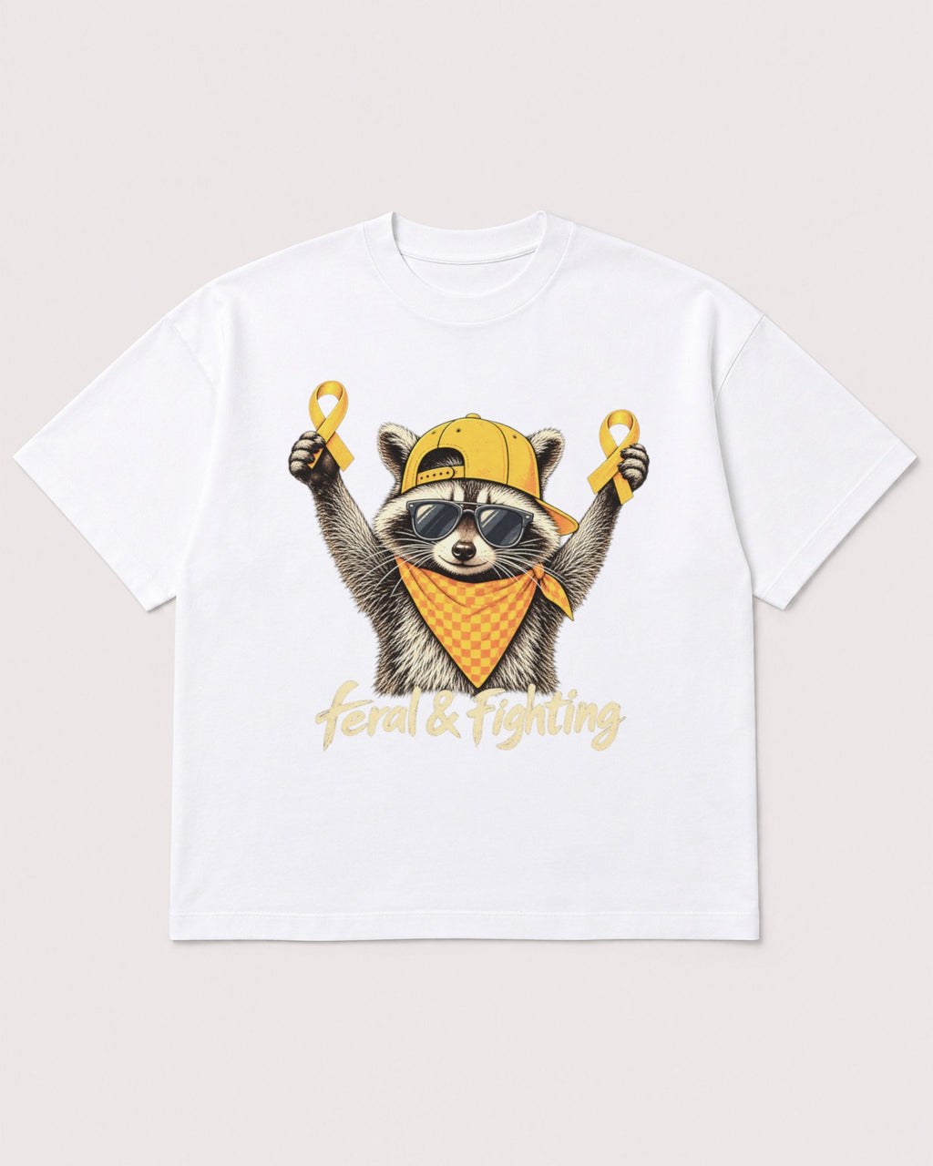 Mockup Boxy Heavyweight Tee White product