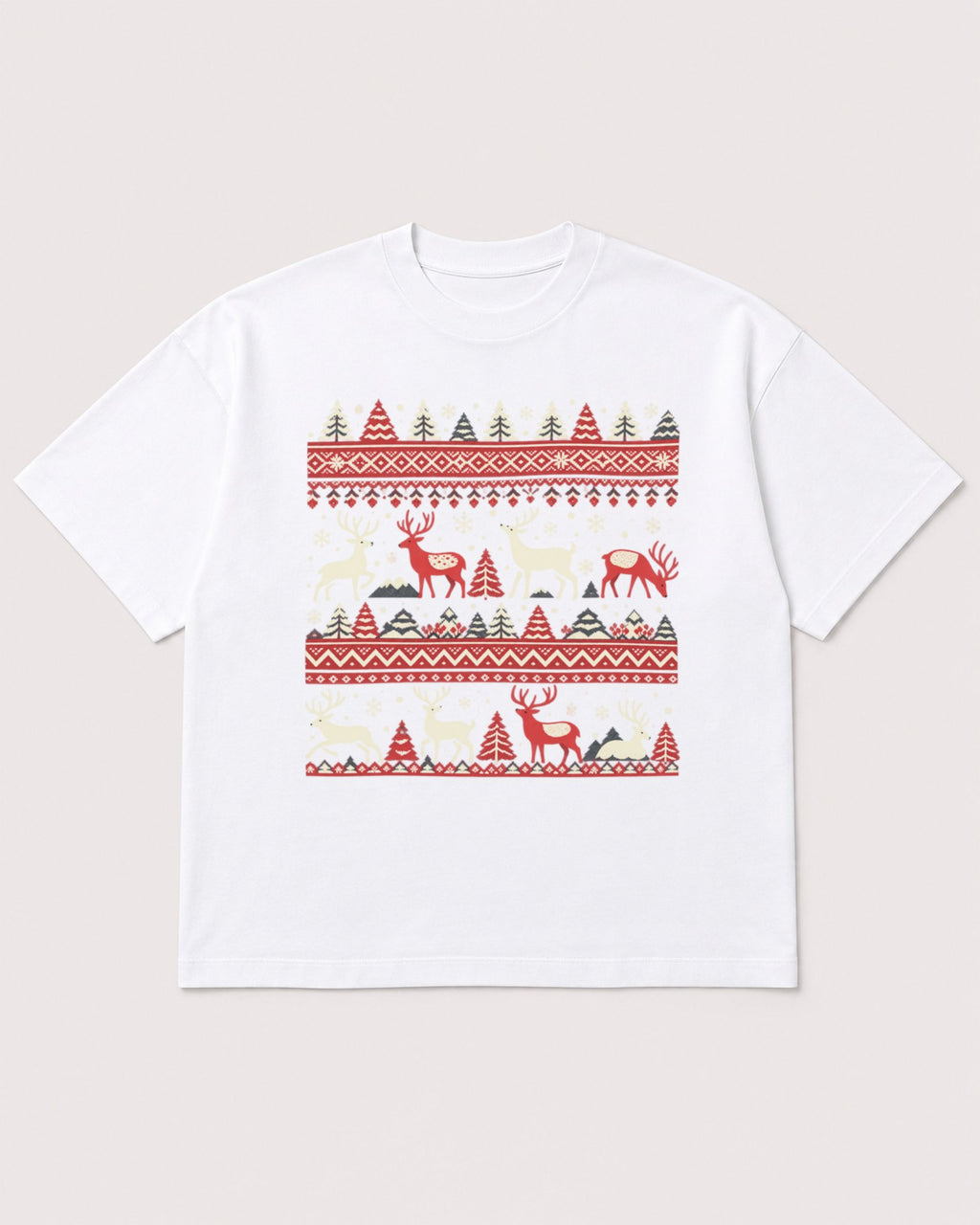 Mockup Boxy Heavyweight Tee White product