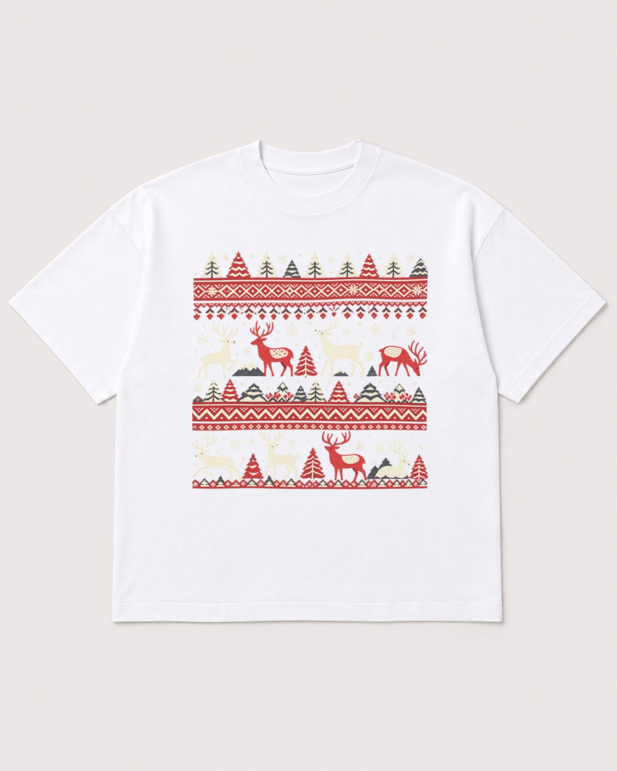 Mockup Boxy Heavyweight Tee White product