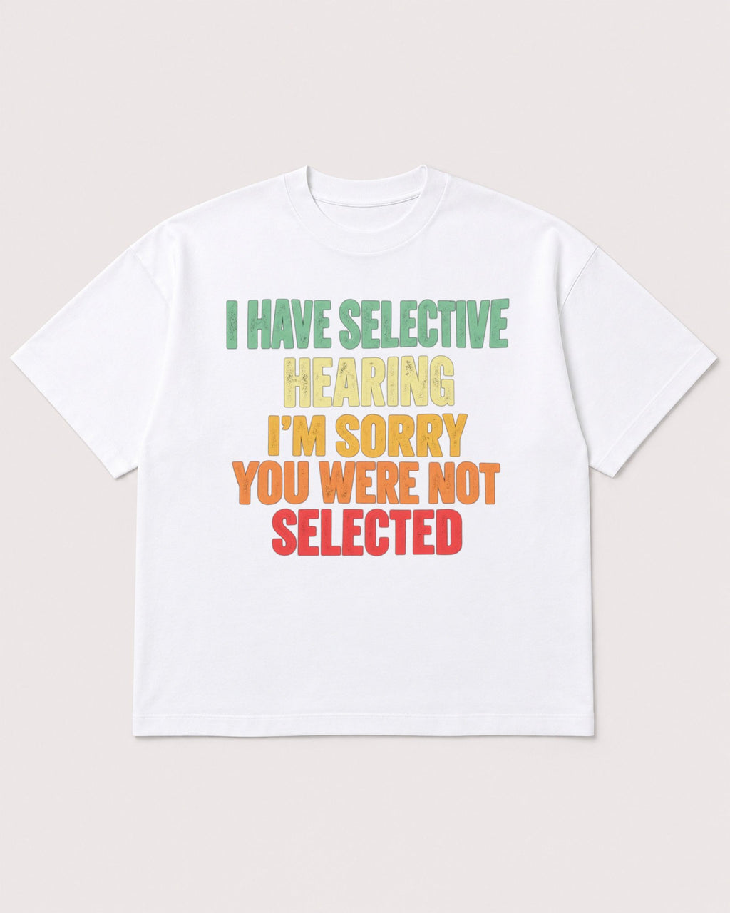 Mockup Boxy Heavyweight Tee White product