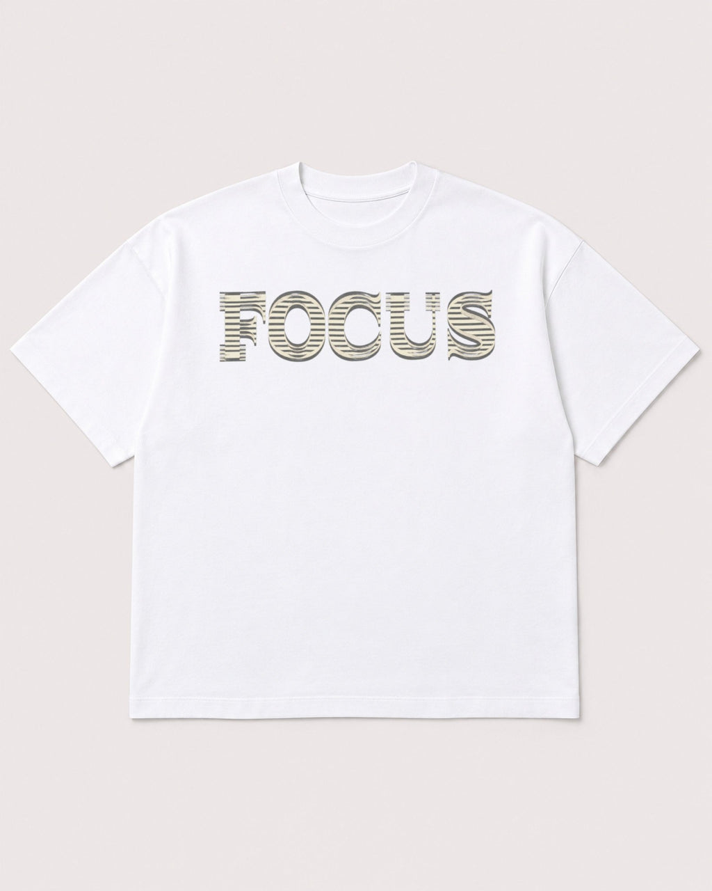 Mockup Boxy Heavyweight Tee White product
